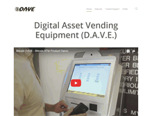 Tablet Screenshot of bitcoindave.com